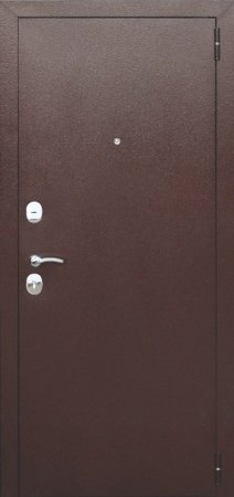 Дверь металлическая GD - Антик Медь/Рустикальный Дуб