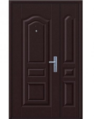 Дверь металлическая тамбурная Эконом 1200 (К600) - Молотковая эмаль/Молотковая эмаль