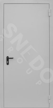 Дверь металлическая Противопожарная EI60 RAL 7035