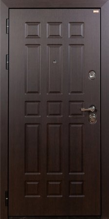 Дверь металлическая Сенатор - Венге/Беленый Дуб