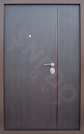 Дверь металлическая тамбурная Фэшн 1200 S - Антик Медь/Венге